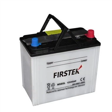 NS60LS 12V 45AH JIS Baterai Mobil Dibebankan Kering